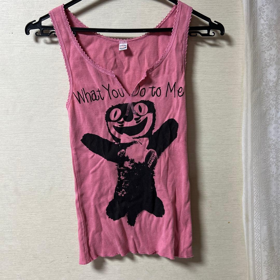 HYST ERIC GIAＭOUR タンクトップ ピンク