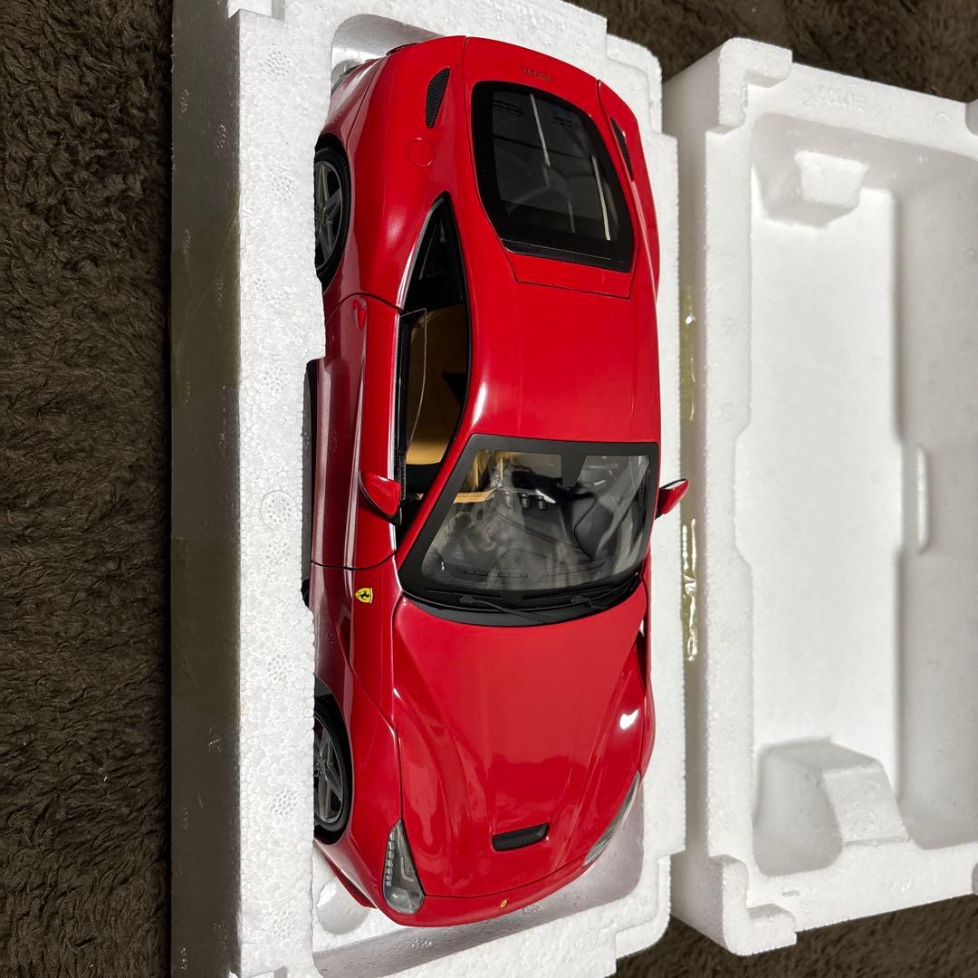 1/18 マテル ホットウィール フェラーリ F12 レッド 京商 オートアート