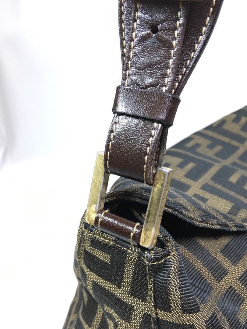 フェンディ　ズッカ柄　ハンドバッグ　ショルダーバッグ