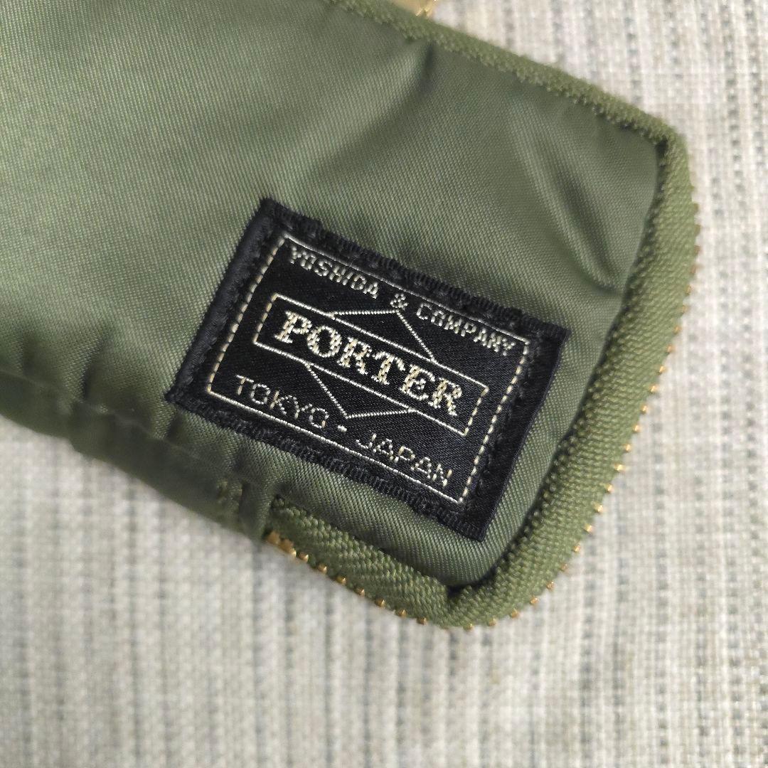 希少色　人気　PORTER　ポーター　タンカー　6連　キーケース　セージグリーン