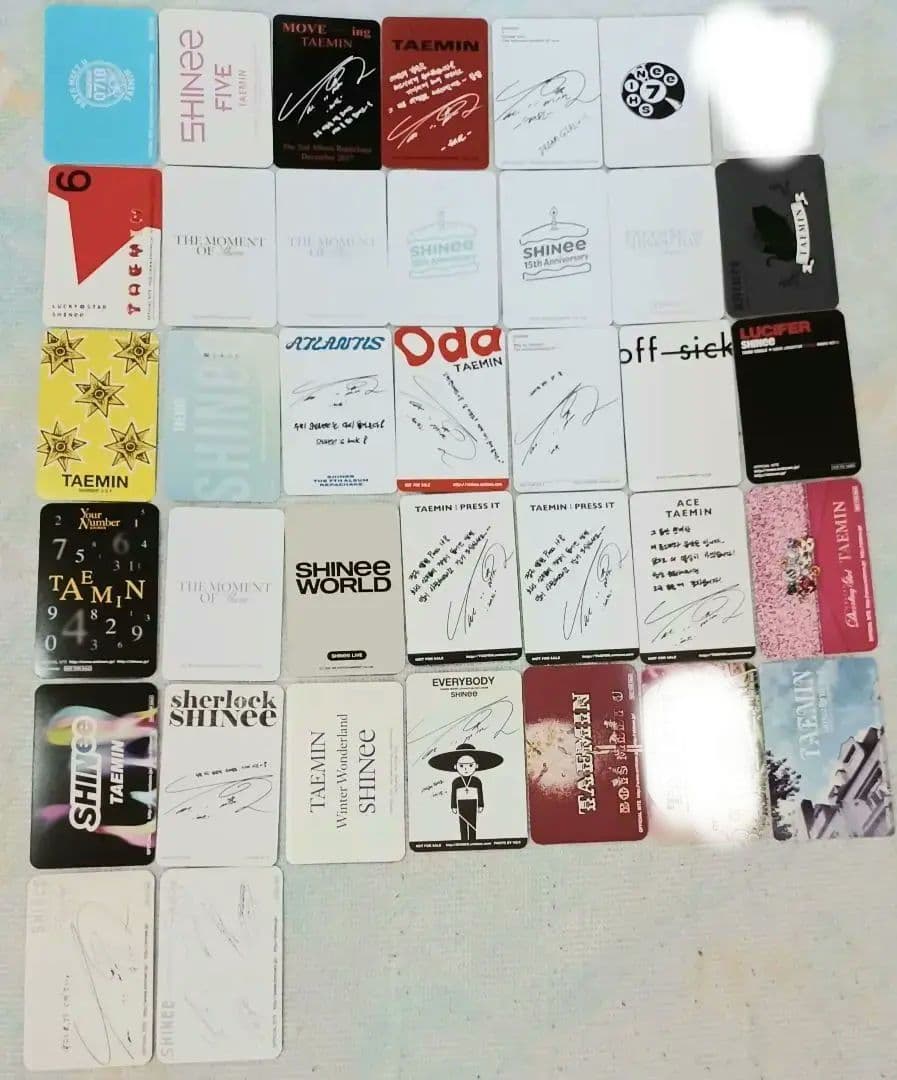 SHINee　テミン　公式トレカ　まとめ売り