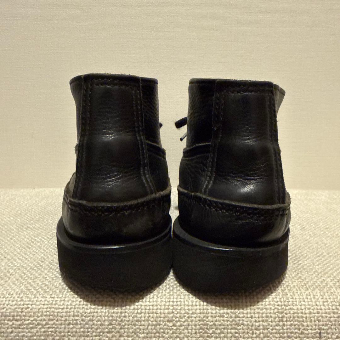 ラッセルモカシン　russel moccasinスポーティングレイチャッカ　黒