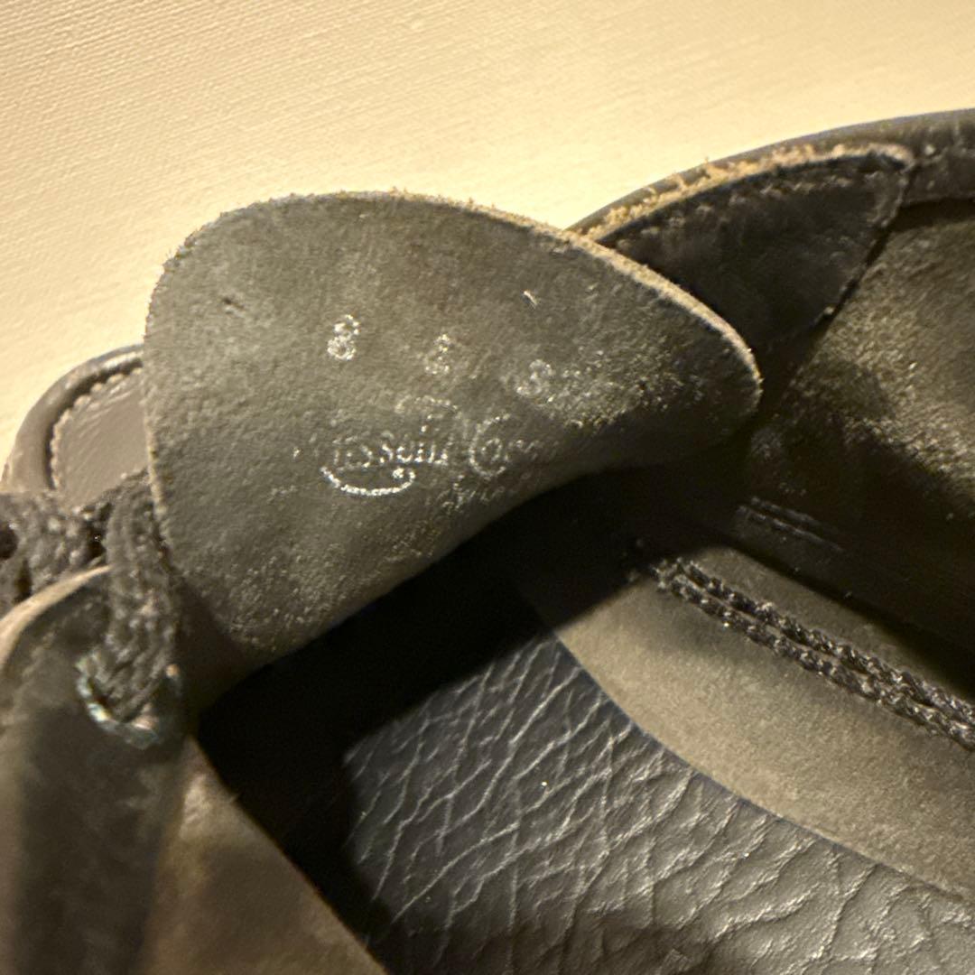 ラッセルモカシン　russel moccasinスポーティングレイチャッカ　黒