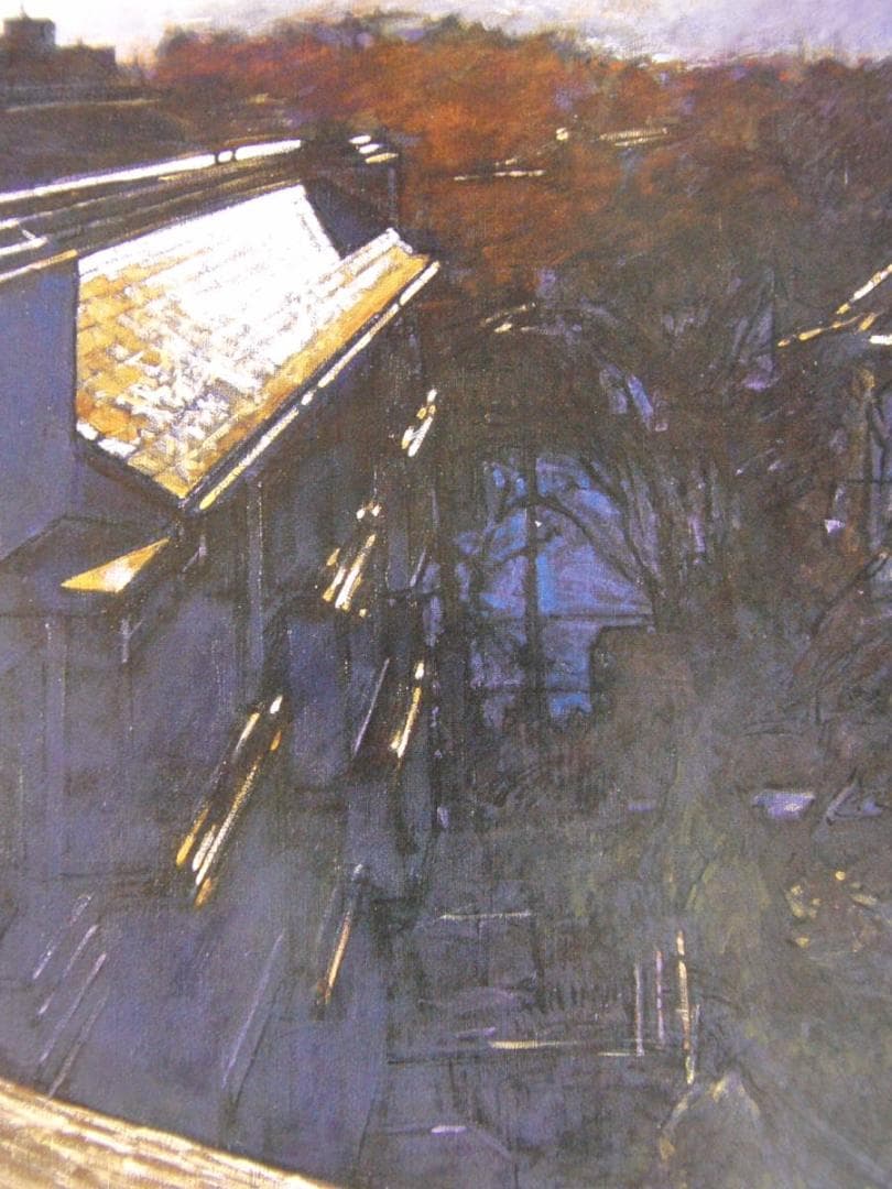 張替眞宏、【グラの領分（暉光）】、希少な額装用画集より、新品額装付、状態良好