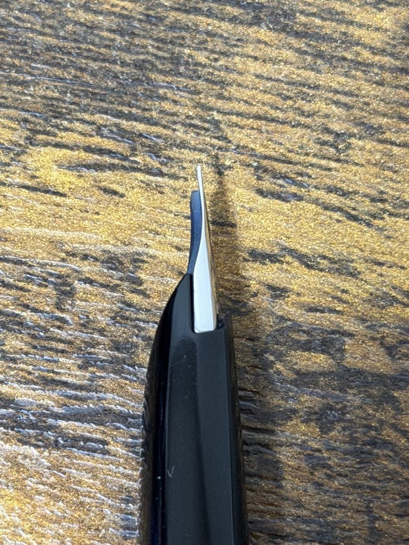 未使用　1975年製　18金　全蝕刻　格子　パイロット　エリート　万年筆　細字