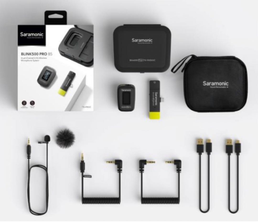 Blink 500 PRO B5 ミニデュアルチャンネルワイヤレスマイク