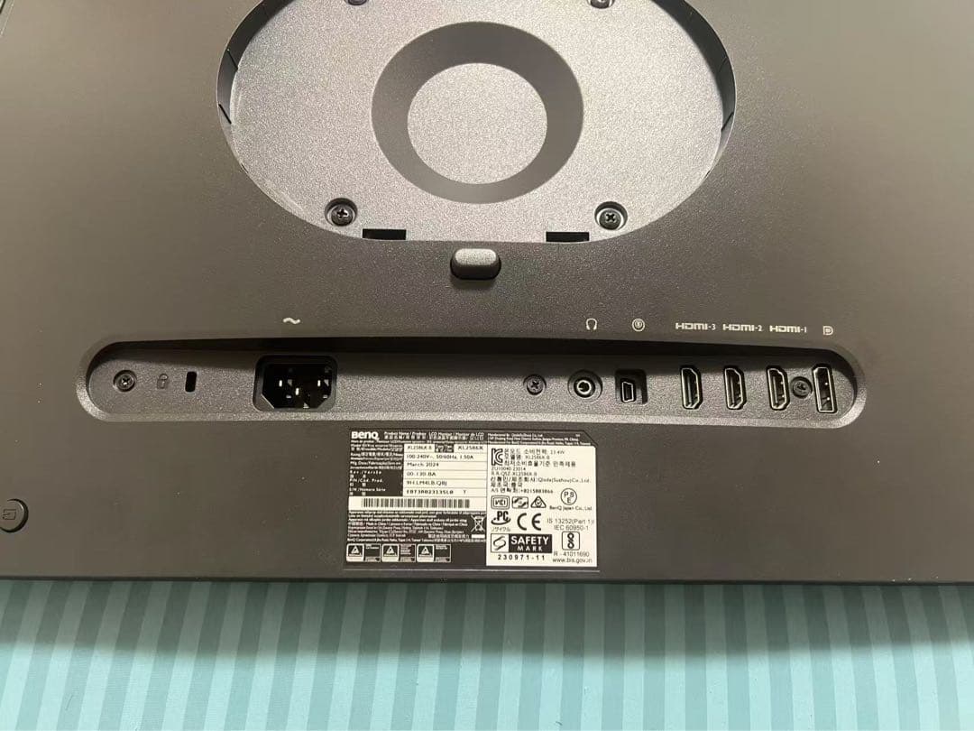 Benq zowie xl2586x 540hz ゲーミングモニター