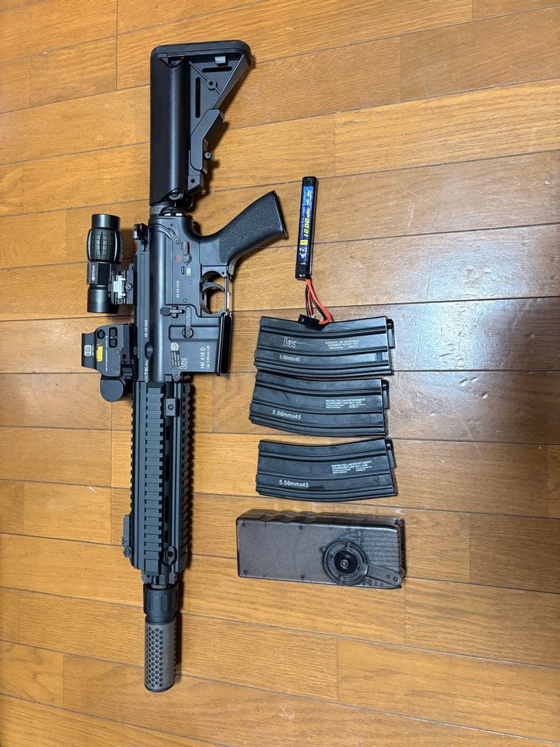 HK416D DEVGRU 次世代 サマリウムコバルトモーター おまけ付き