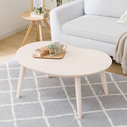 ニトリ　豆型リビングこたつ(GC22 9060 WW)　ホワイト