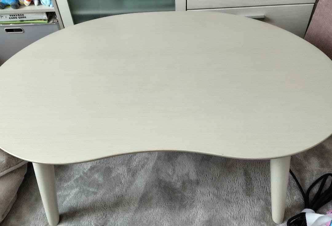 ニトリ　豆型リビングこたつ(GC22 9060 WW)　ホワイト