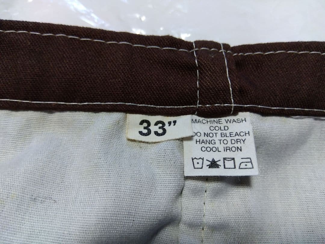 【未使用】【w33】70s~80s ビンテージ Katin サーフ トランクス