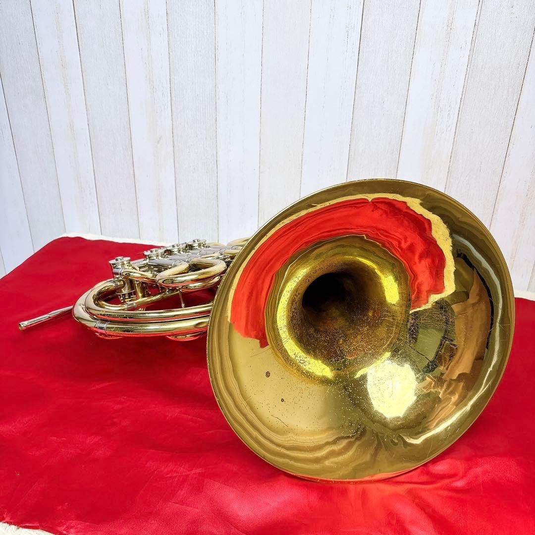 YAMAHA ヤマハ YHR-664 フルダブルホルン マウスピース付き