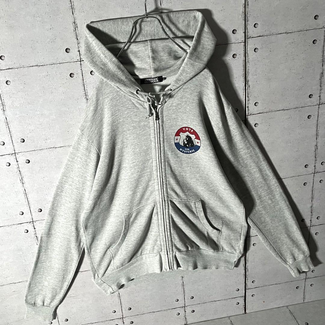 【即完売】ヒステリックグラマー☆星条旗ヒスガールスウェットパーカー希少サイズL