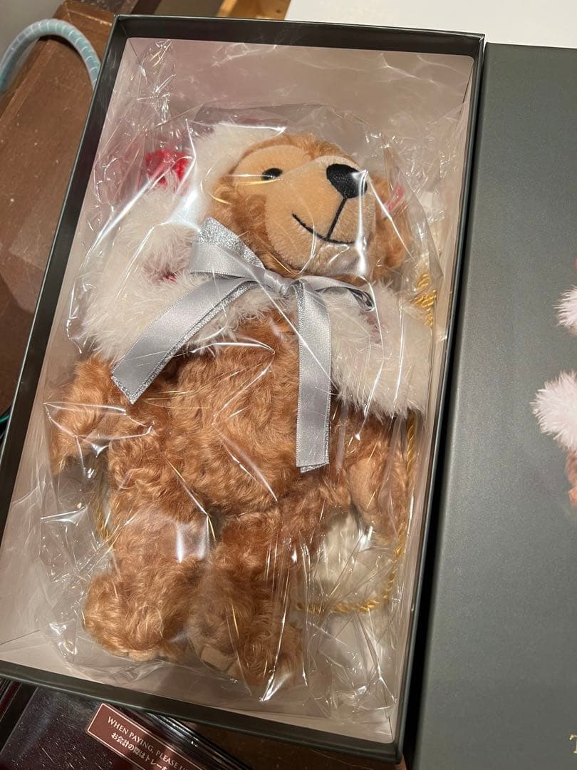 東京ディズニーシー 20周年 ダッフィー クリスマス シュタイフ ぬいぐるみ