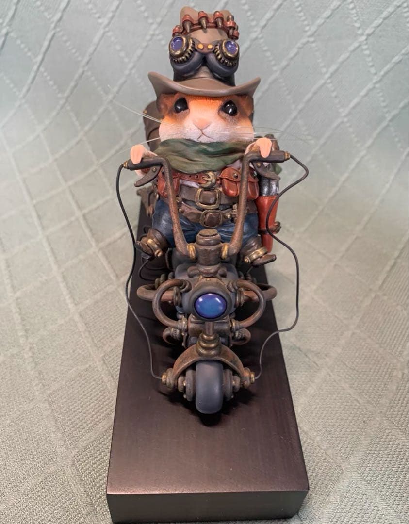 デザイナーズトイ 鎌田光司 ハムスターの機関車 緑版 トレトイフィギュア