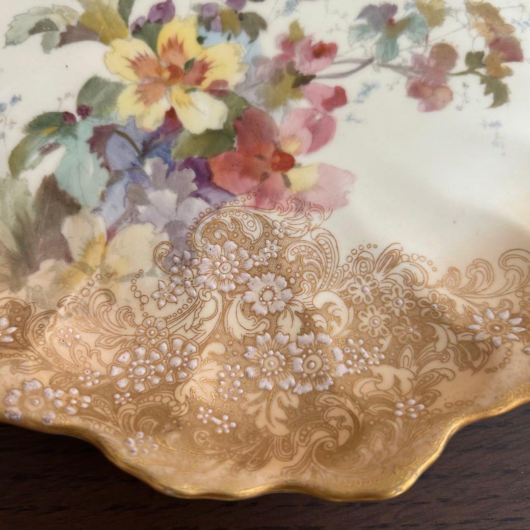 ロイヤルドルトン　アンティーク　飾り皿