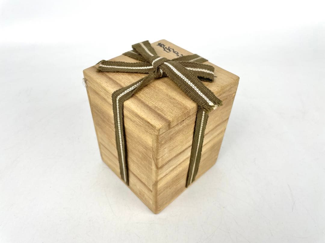 唐物 中国美術 宋代 　茶入　仕覆　箱付 M105