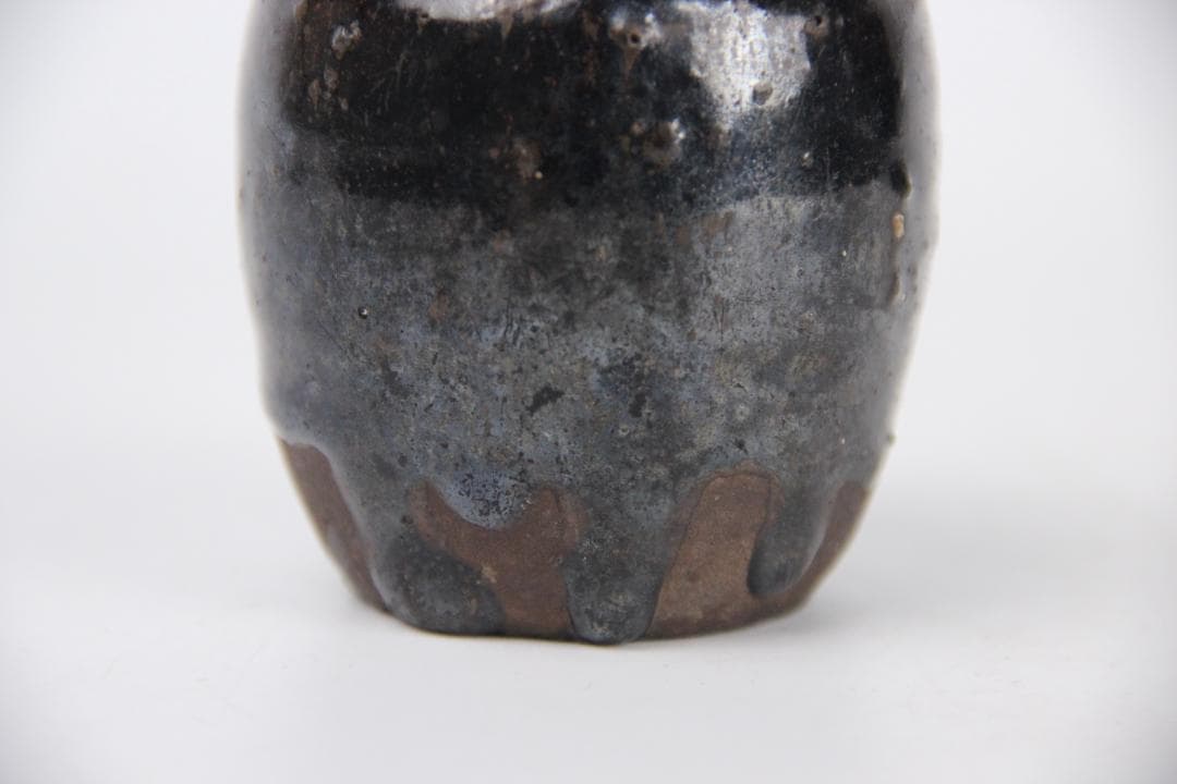 唐物 中国美術 宋代 　茶入　仕覆　箱付 M105