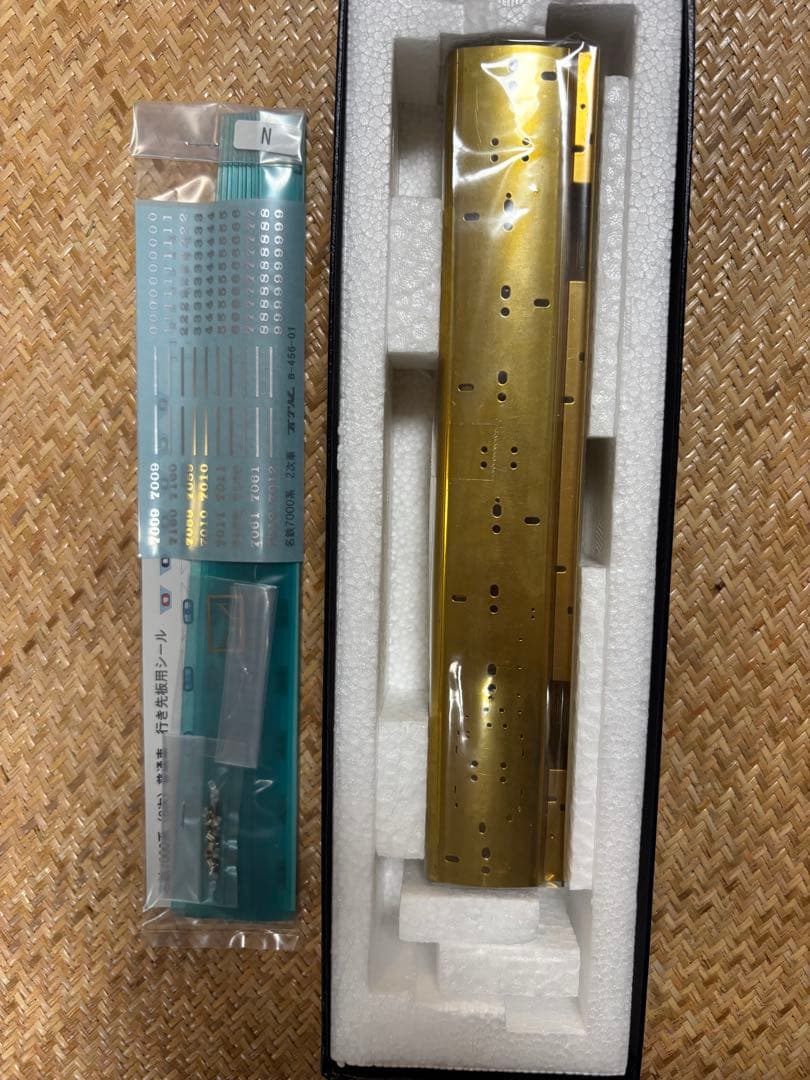 名古屋鉄道7000系 HO 2次車 1/80 16.5mm 真鍮　キット①