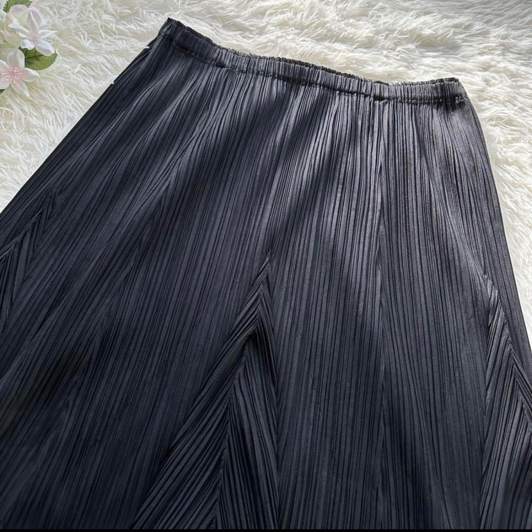 大きいサイズ✨プリーツプリーズ 変形フレアスカート
