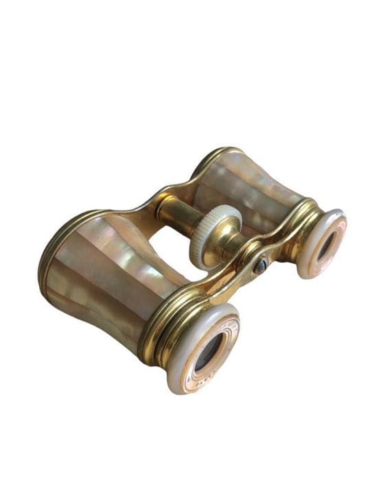 20世紀初頭　フランスアンティーク　マザーオブパール　オペラグラス