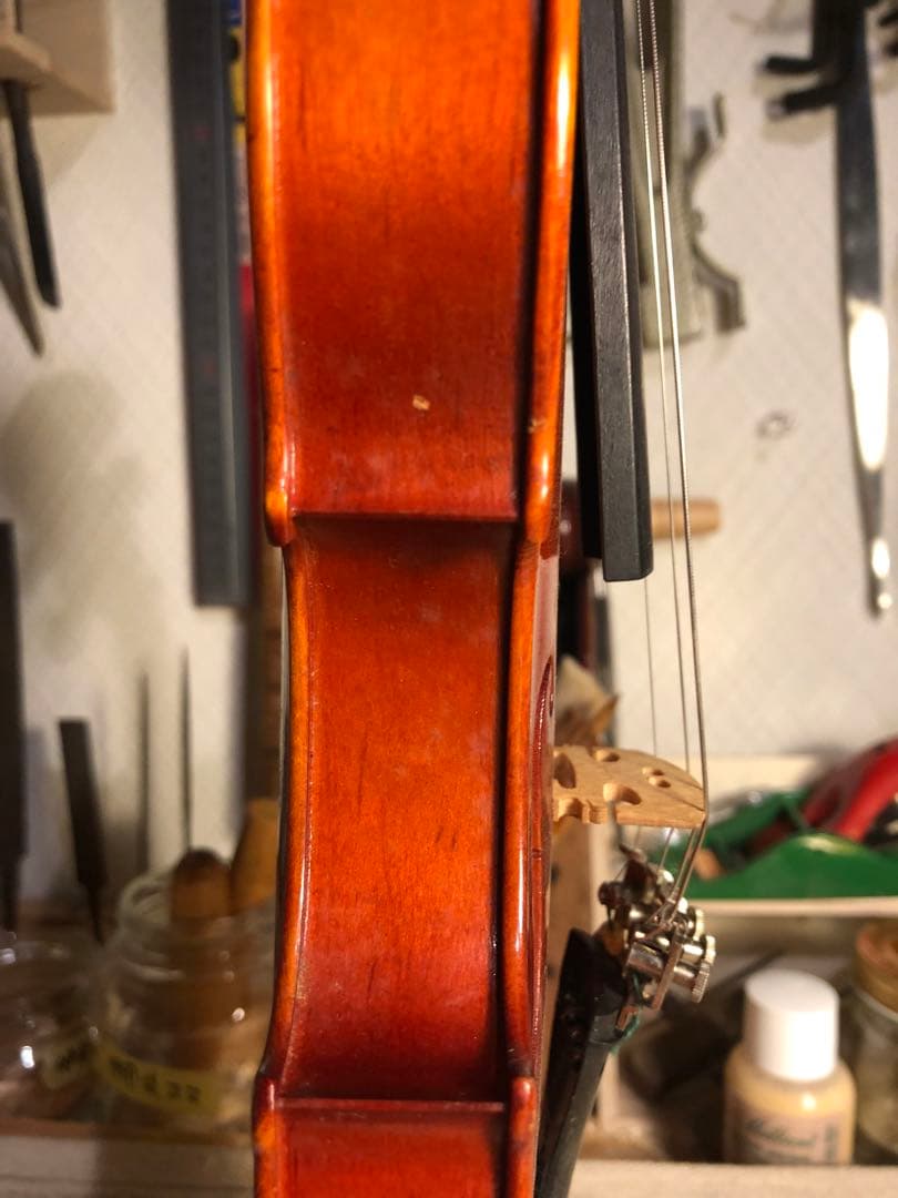 【駒&魂柱調整済】Suzuki分数バイオリンNo220 1/10 1983