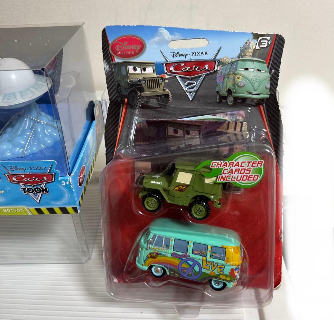 カーズ、ミニカー、メート、メーター、サージ、フィルモア（ディズニーストアー）