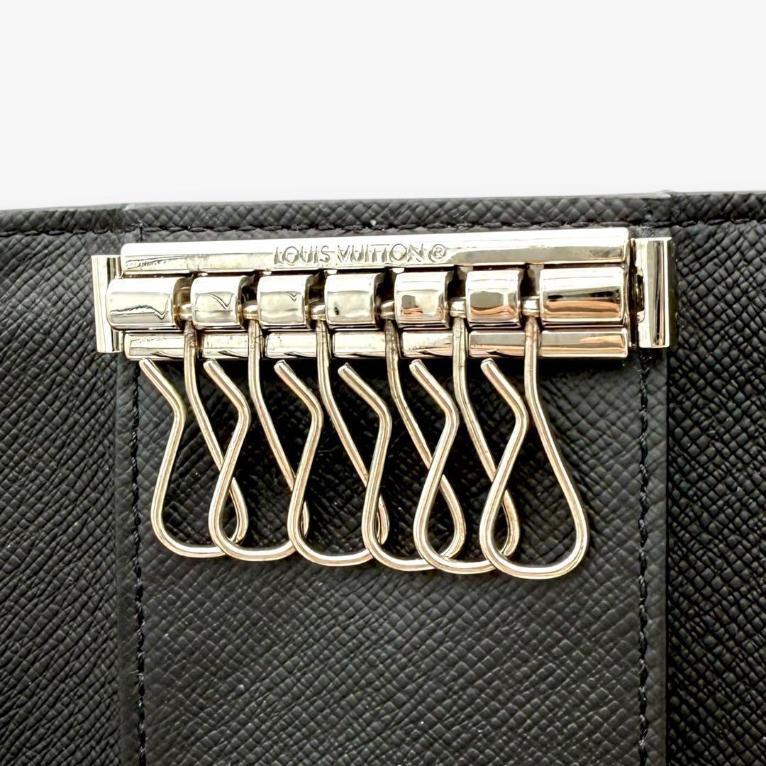 【美品】ルイヴィトン　キーケース　モノグラム　エクリプス　ミュルティクレ6 IC