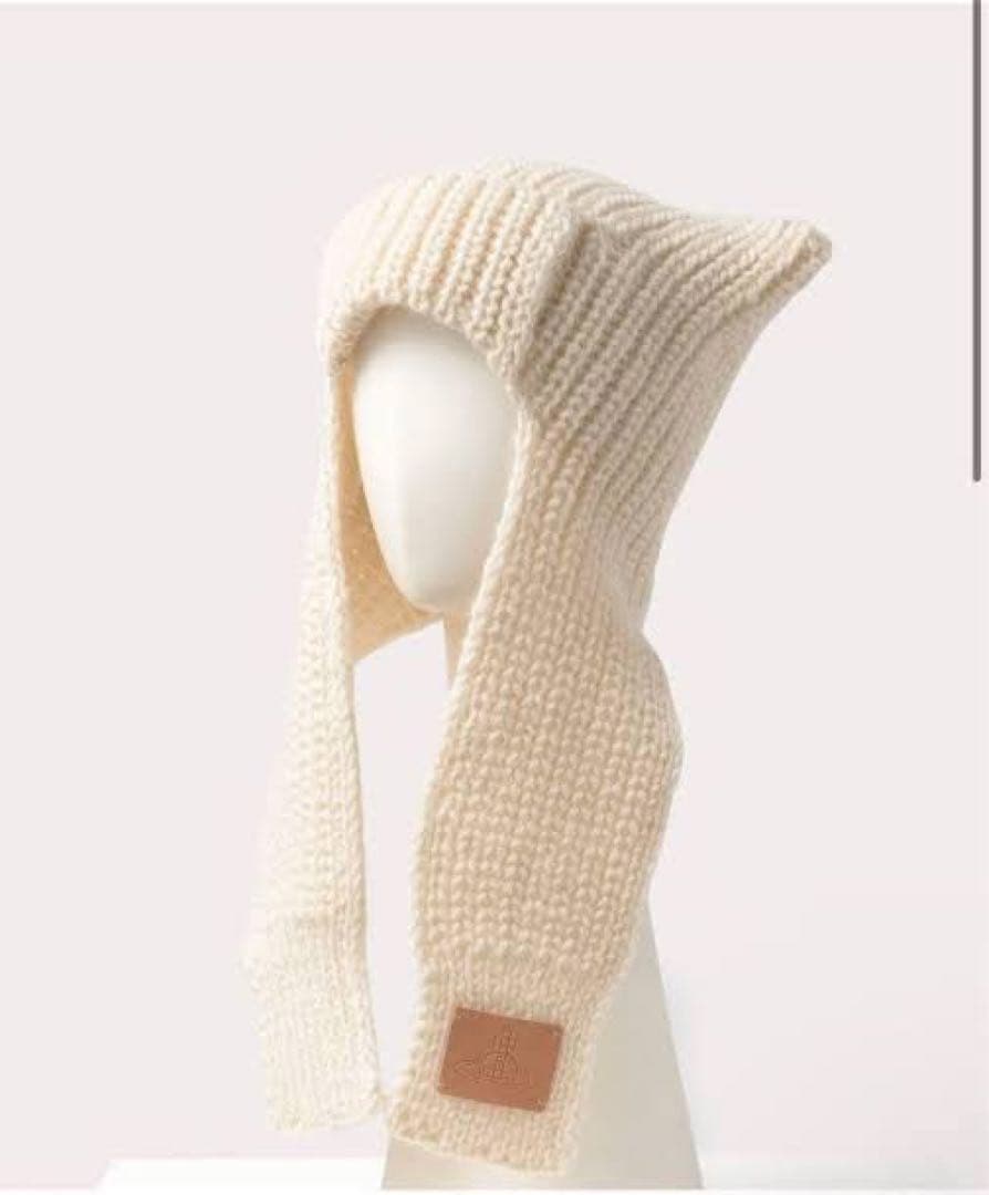 viviennewestwood 猫耳ニット帽