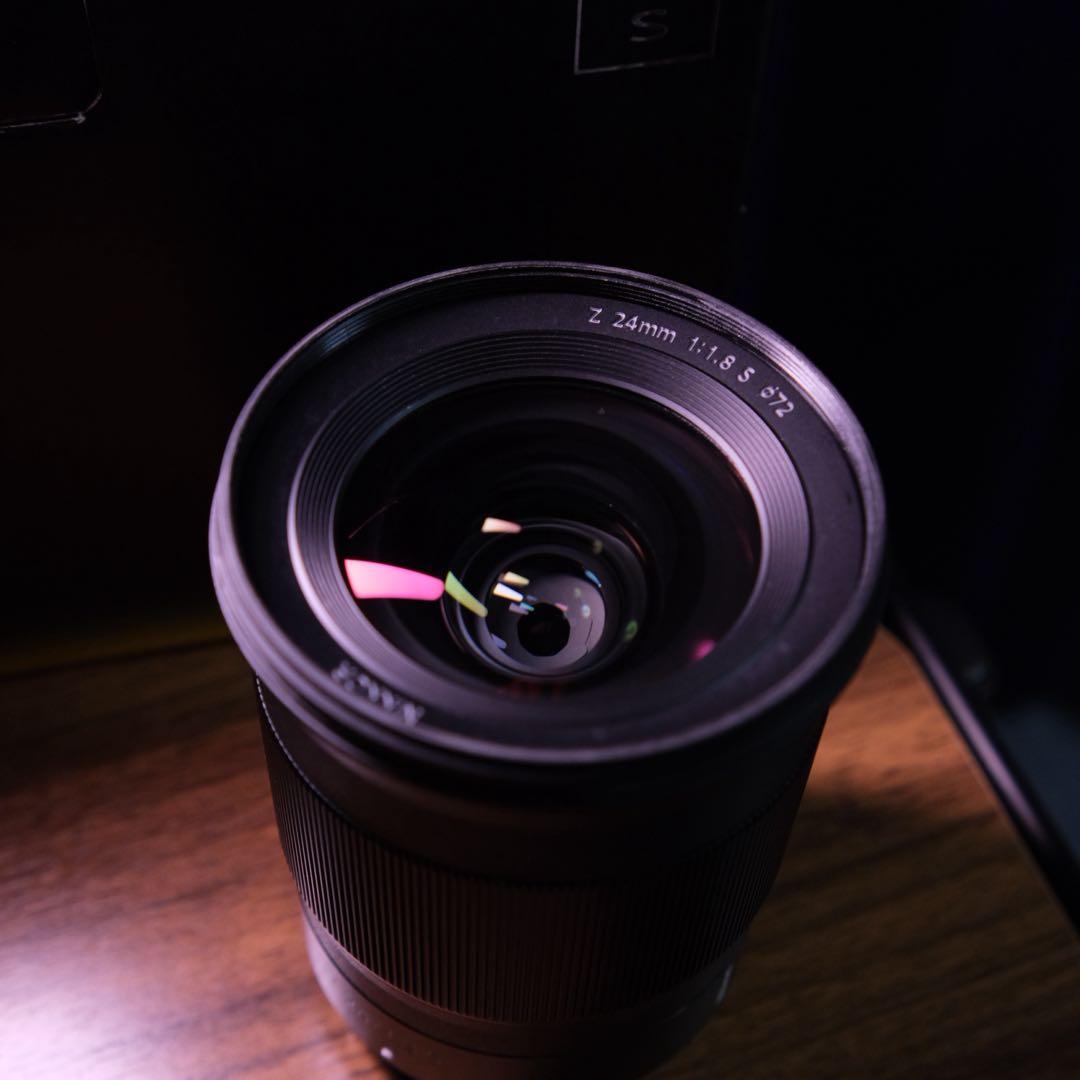 【美品】NIKKOR Z 24mm f/1.8 S ⭐︎レンズフィルター付き