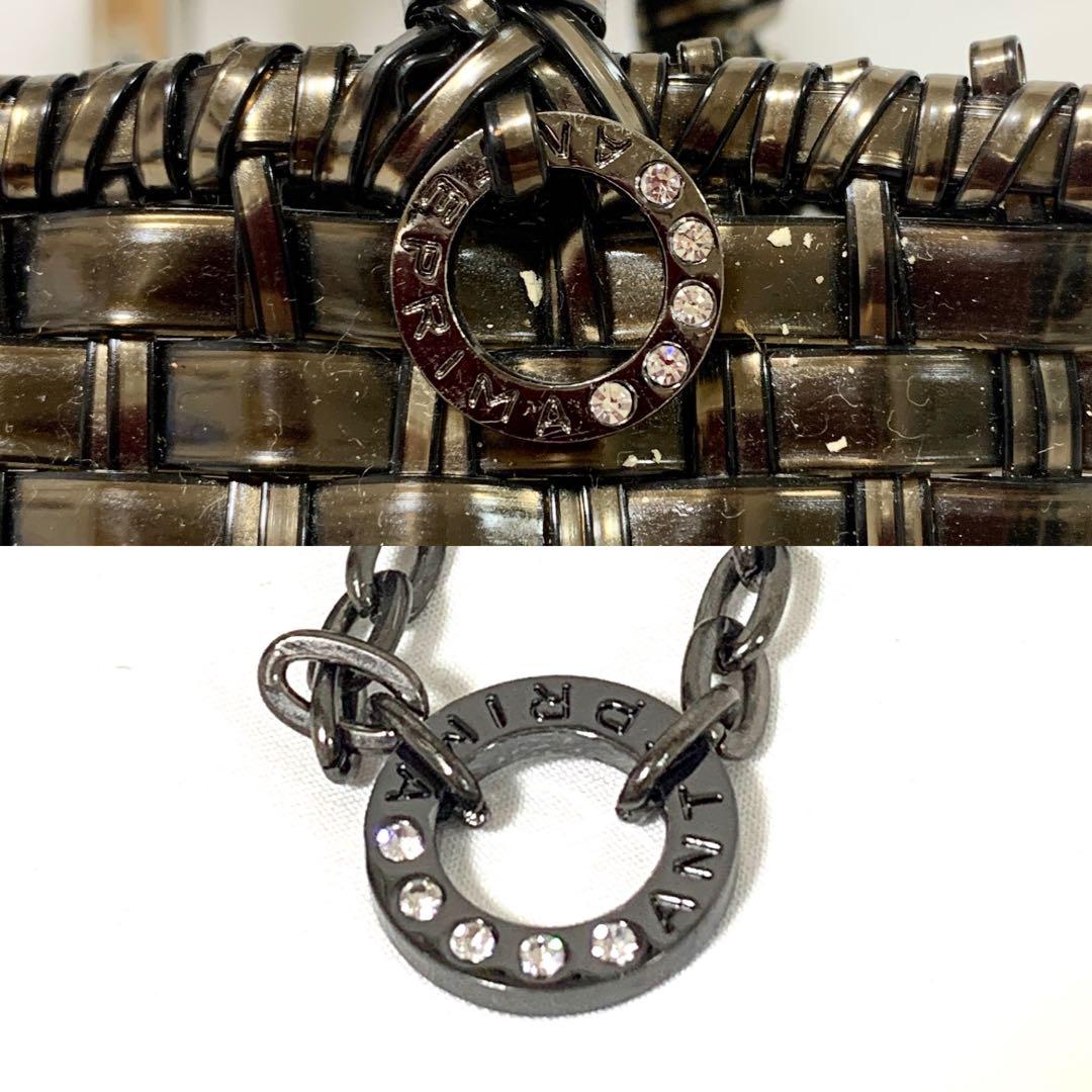 美品✨ アンテプリマ　イントレッチオ　ワイヤーコード　トートバッグ　ブロンズ