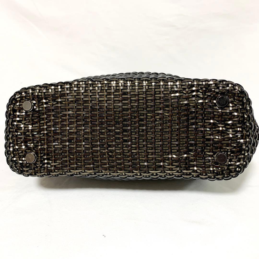 美品✨ アンテプリマ　イントレッチオ　ワイヤーコード　トートバッグ　ブロンズ