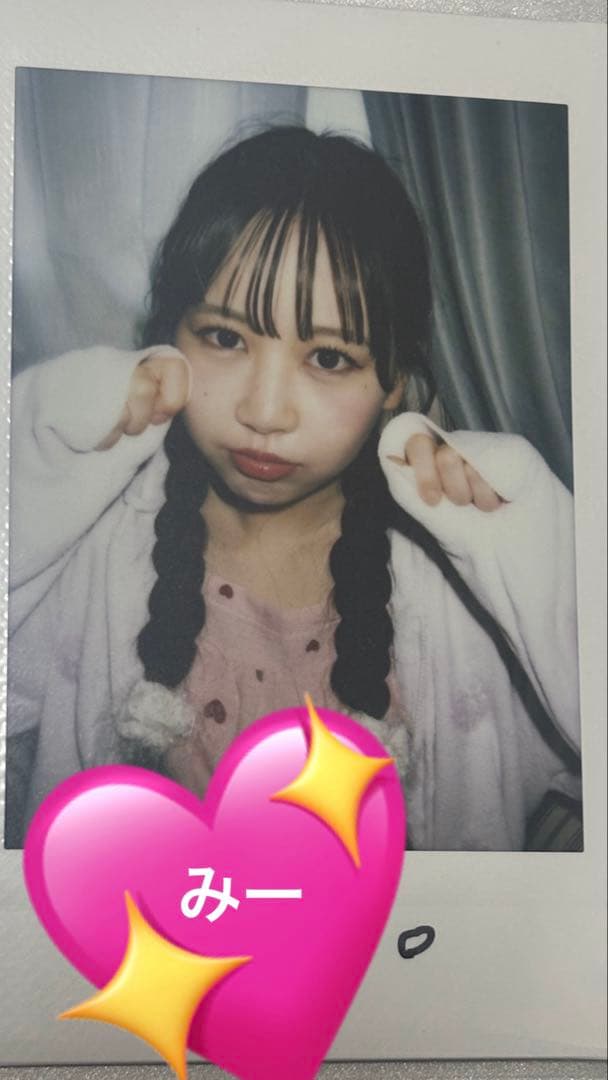 【レア】松本かれん　サイン入りチェキ