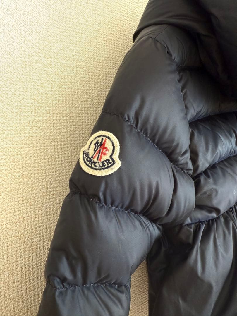 【美品】MONCLER キッズ ダウンジャケット 18-24M ネイビー 女の子