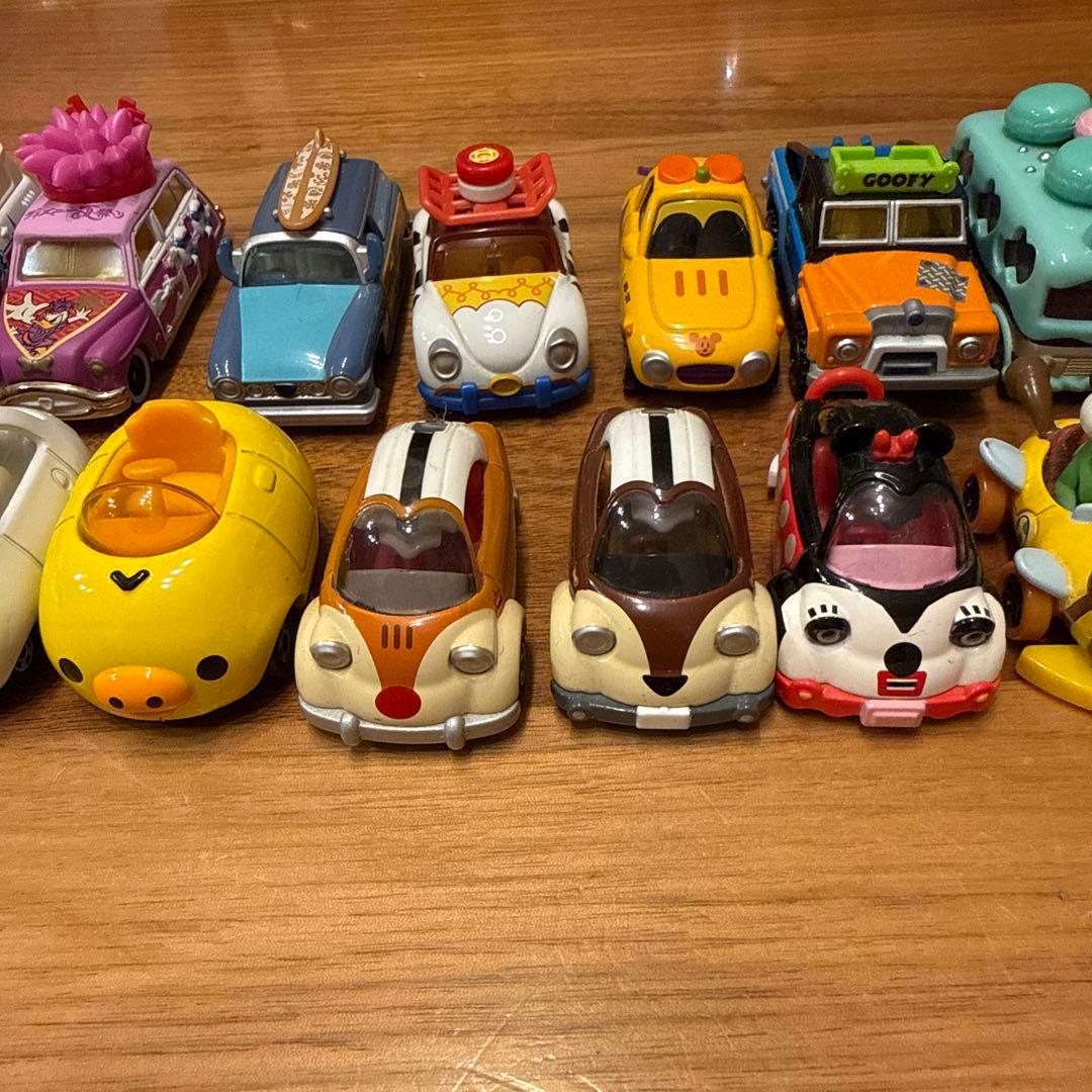 ディズニーキャラクター ミニカー 22台セット