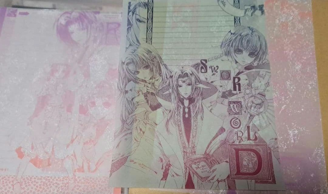 珠黎皐夕 同人便箋63枚↑オウガバトル、FINAL FANTASY