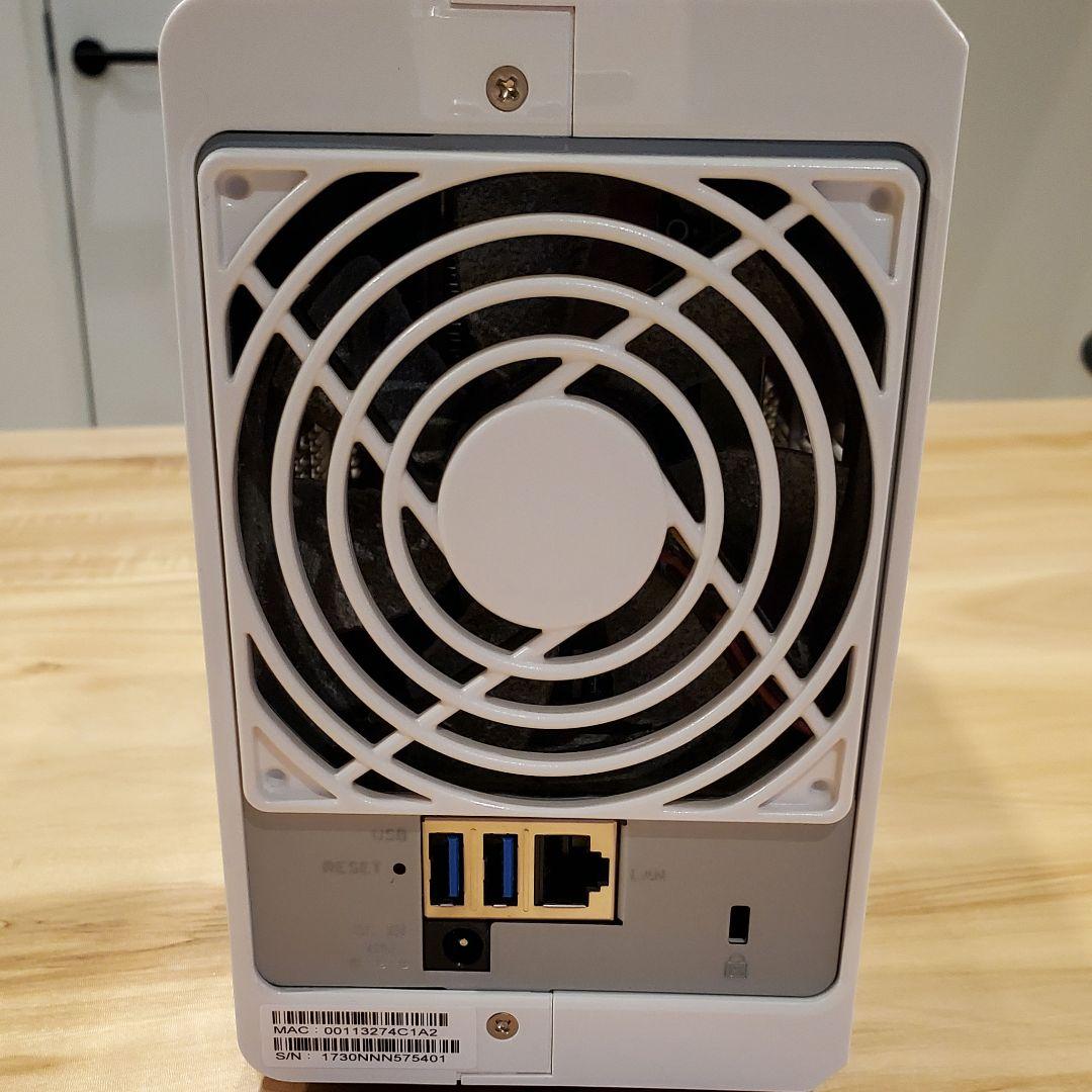 Synology DS216j NAS ホワイト