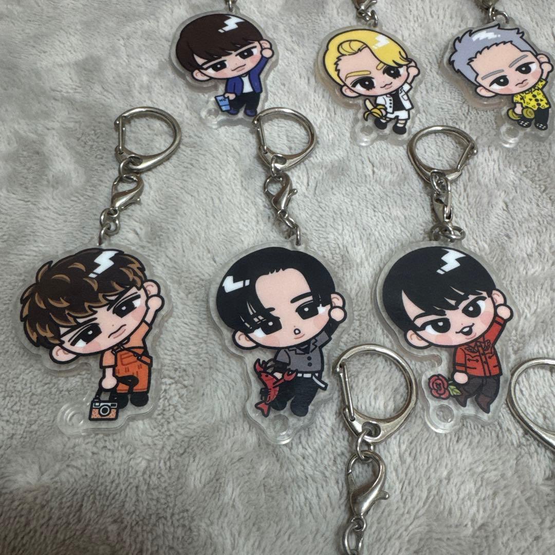 Manキーホルダー9個セット