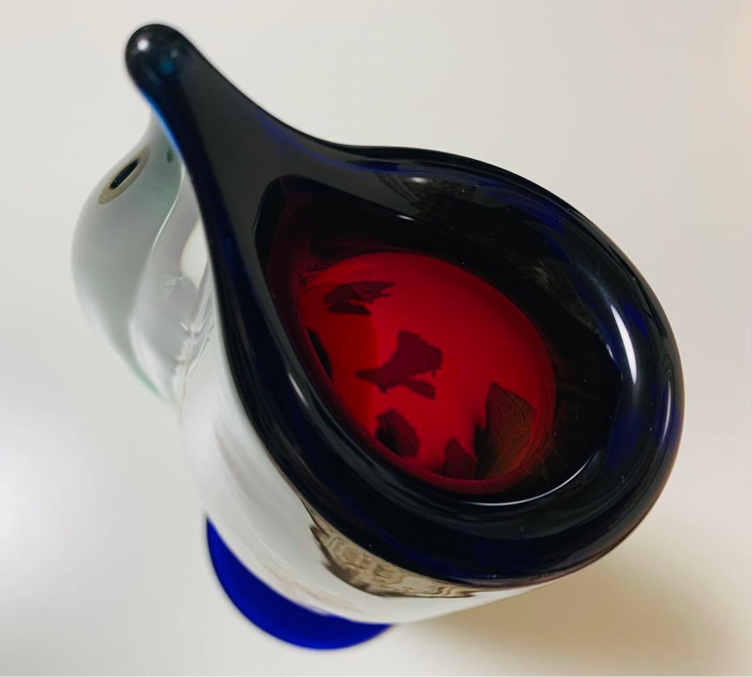 ガラス花瓶　作者不明大珍品