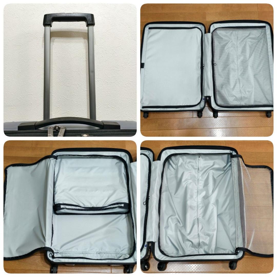 【美品】Proteca ポケットライナー キャリーケース 72L ネイビー