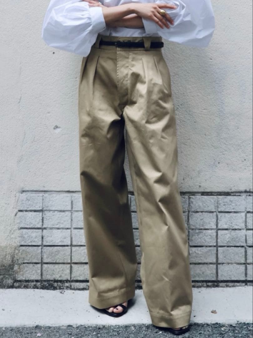 最終値下げFUMIKA_UCHIDA ワイドパンツ　size38