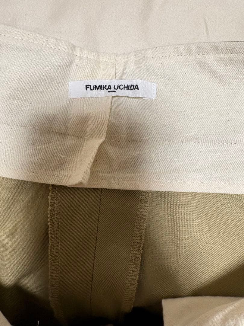 最終値下げFUMIKA_UCHIDA ワイドパンツ　size38