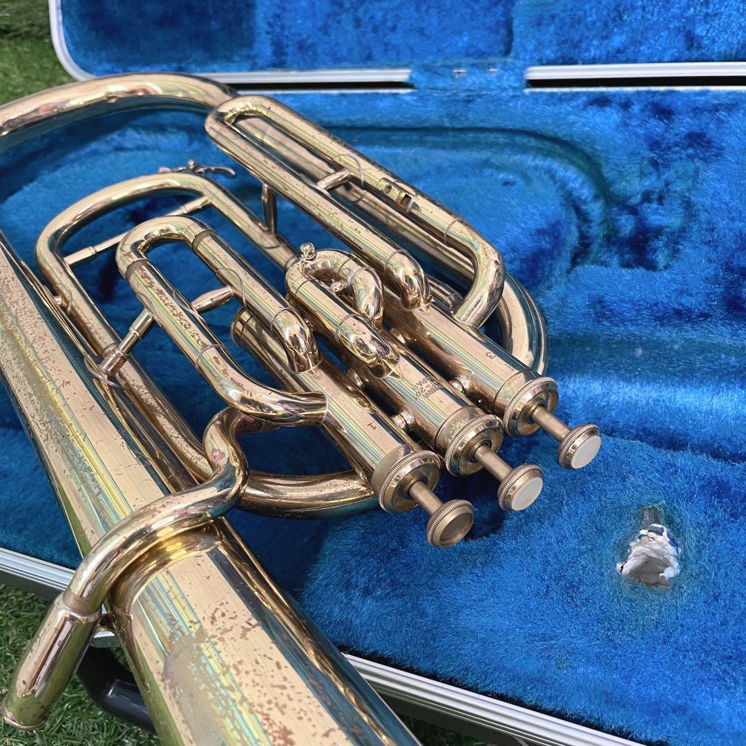 YAMAHA アルトホルン YAH-201 本体 管楽器 ハードケース付き 現状