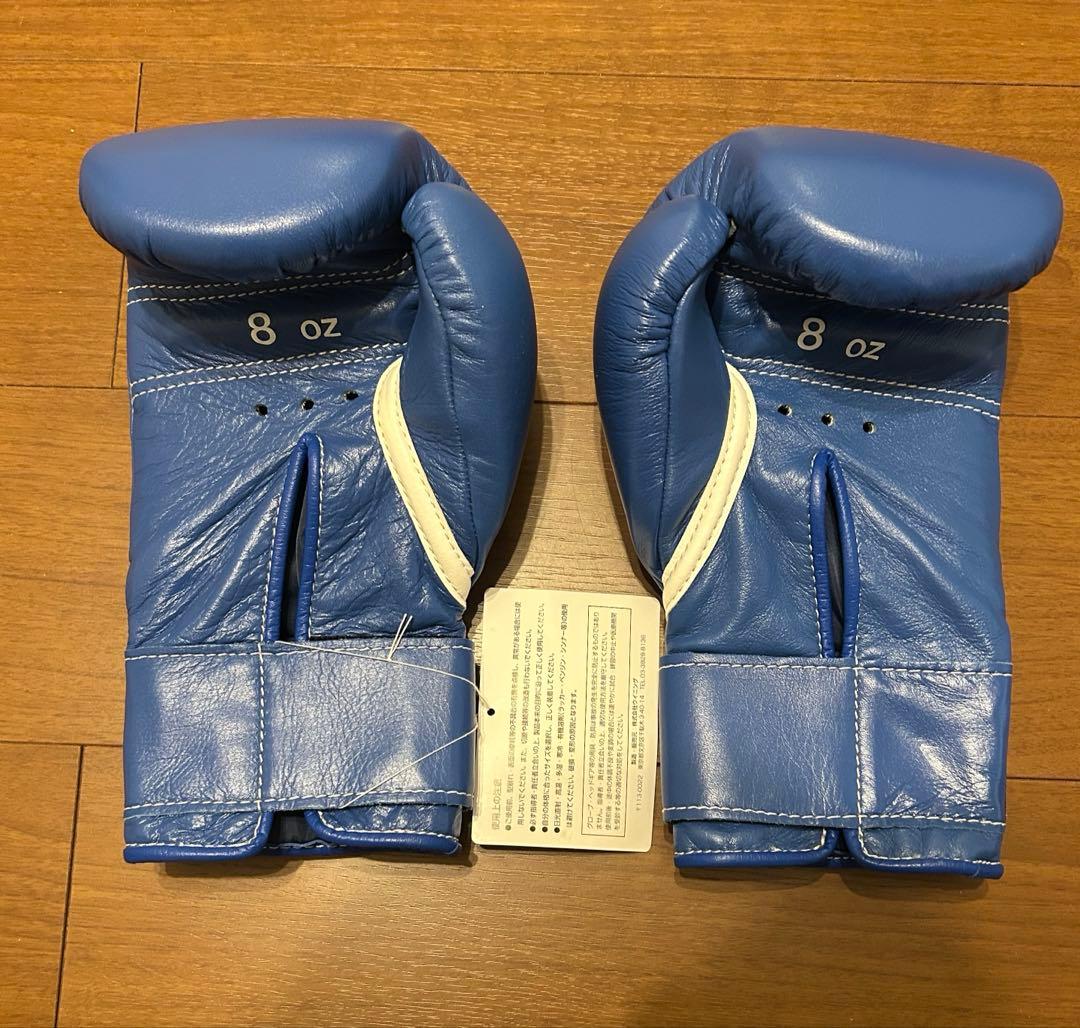 【新品未使用】winning　8oz　グローブ　ブルー　正規品　MS-200B