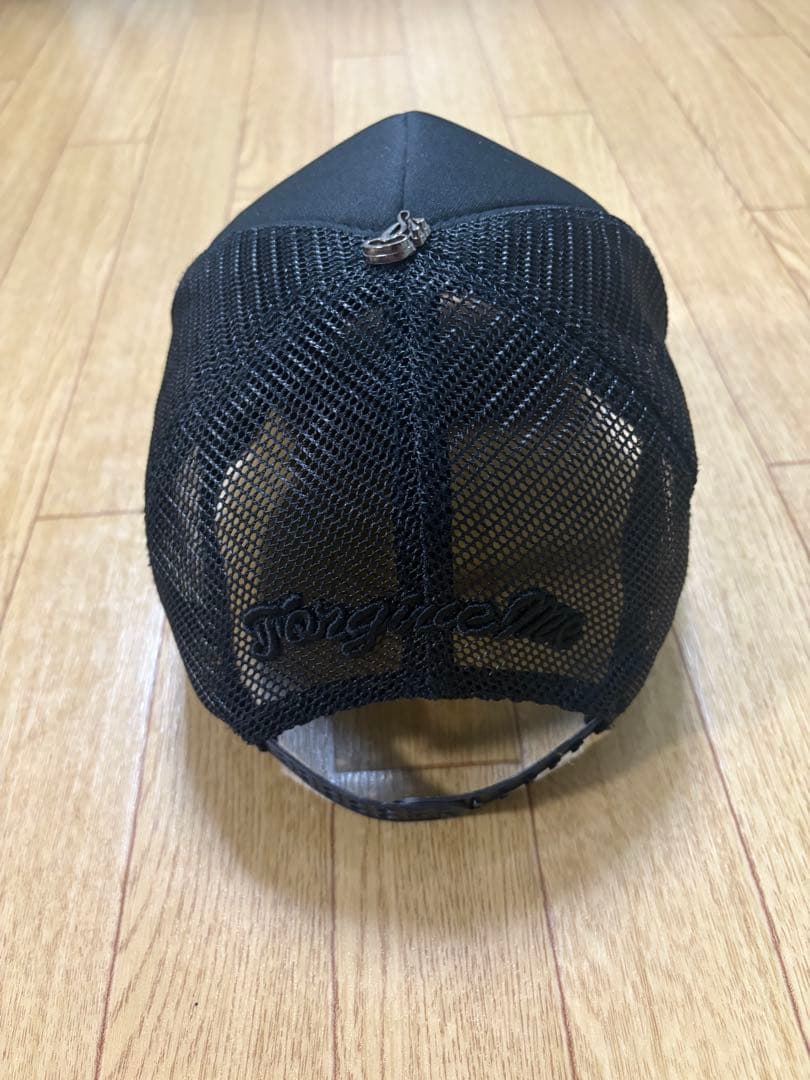 シナワールド 黒メッシュキャップ ロゴデザイン