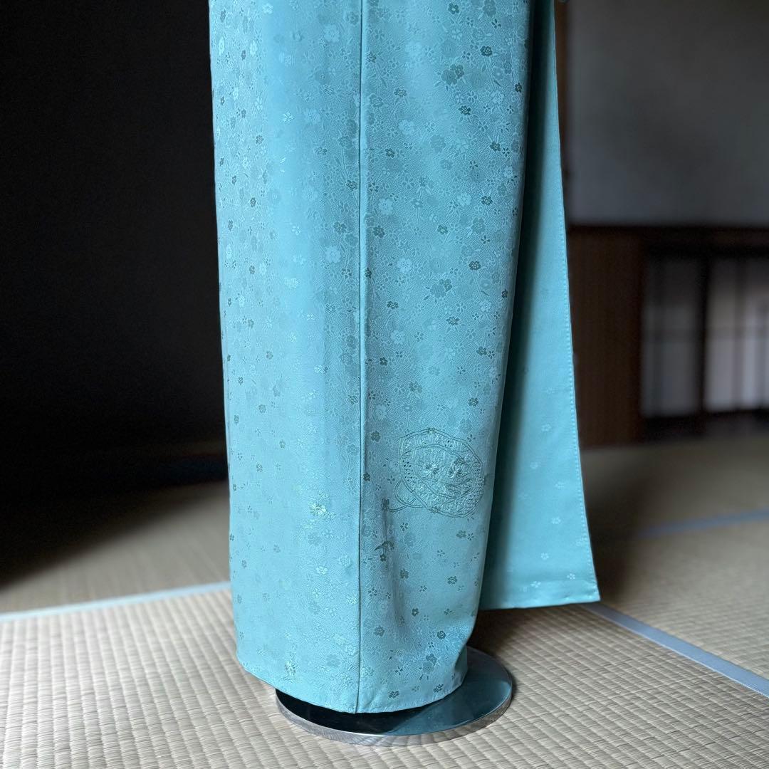 正絹汕頭刺繍訪問着4点フルセット◎全品未使用！コーディネート品格シリーズa15