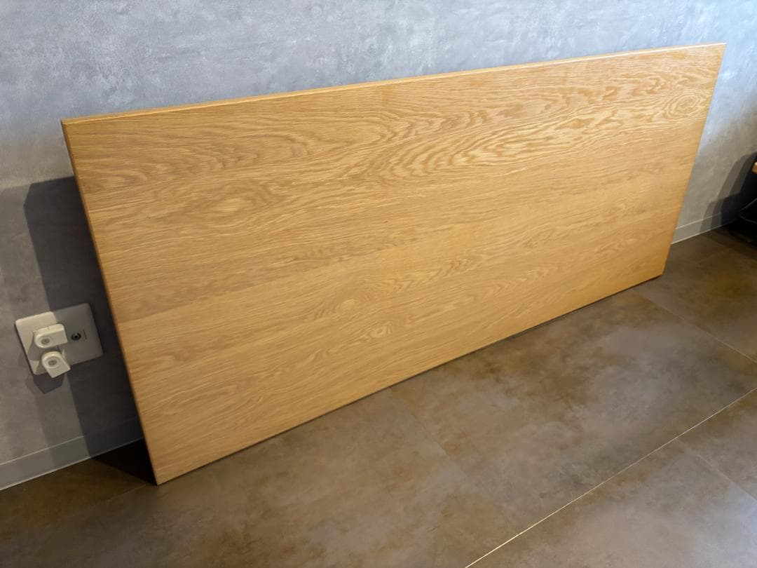 無印良品 木製折りたたみテーブル 幅160cm 奥行70 オーク材 美品