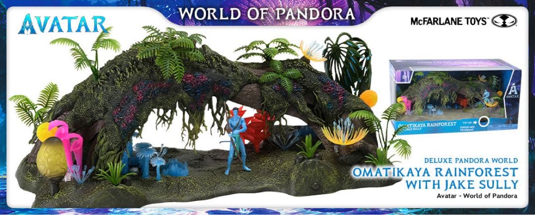 アバター【ワールド・オブ・パンドラ】オマティカヤの熱帯雨林＆ジェイク・サリー