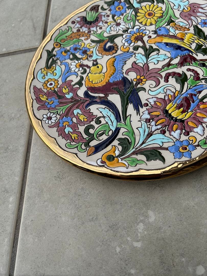 工芸品 Esmaltado a mano 24k 27.5