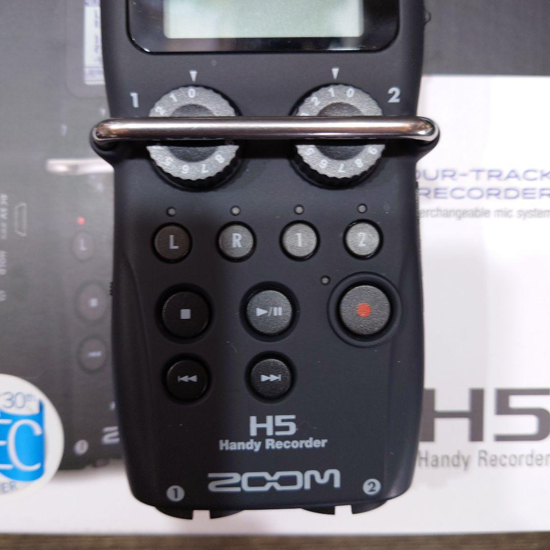 zoom H5 レコーダーマイク　ズーム